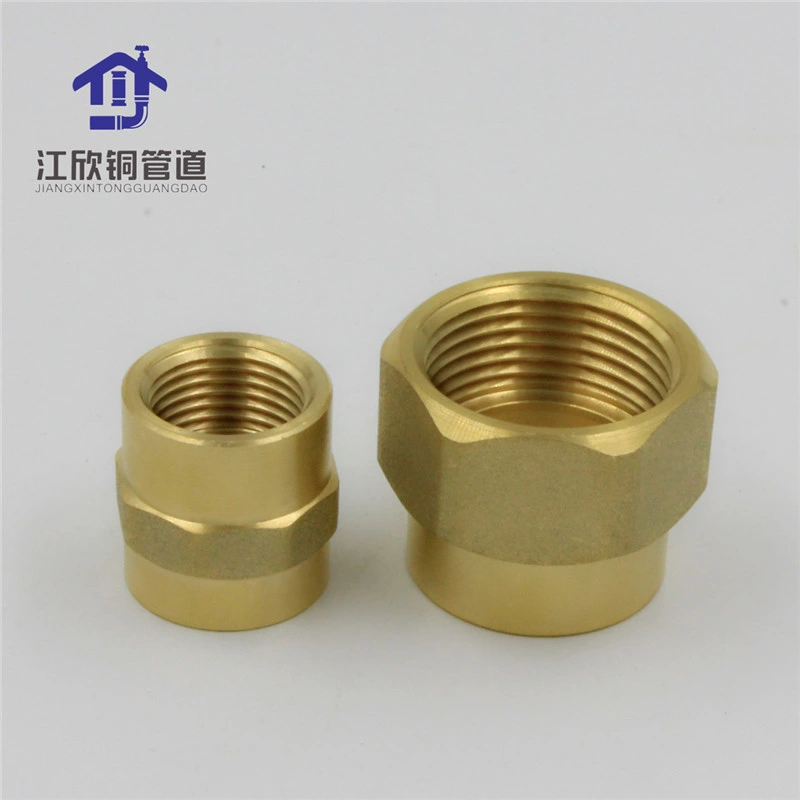 Brass Nut Flared Thread Hardware Heating Plumbing Fitting