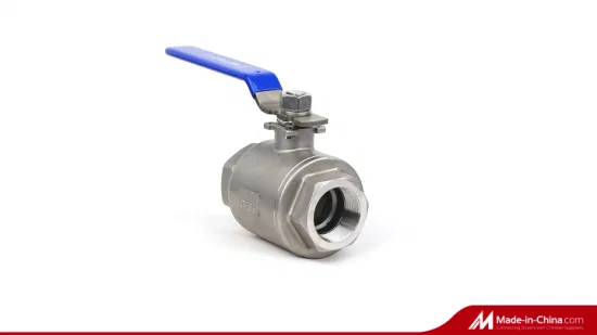 2PC High Pressure Full Port Stainless Steel Female Threaded Ball Valve 3000wog 2 Inch Industrial Valve