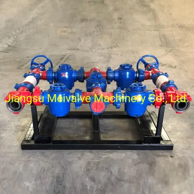 API 6A Plug Valves Manifold/High Low Pressure Combined Manifold/Drilling Mud Manifold