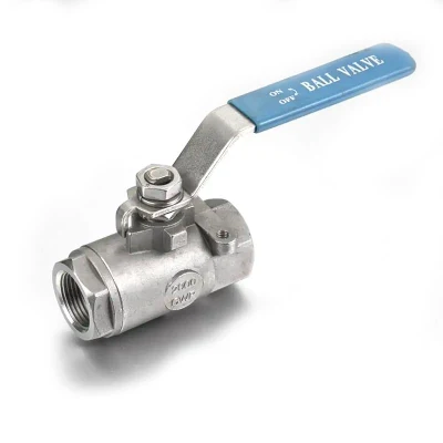 Threaded 2PC High Pressure Stainless Steel Ball Valve